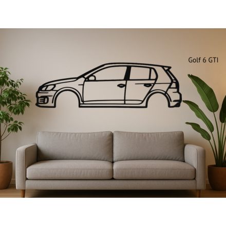 VW Golf 6 faldekoráció