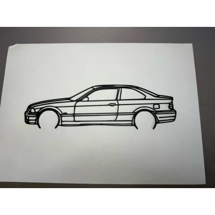 BMW E46 M3 faldekoráció