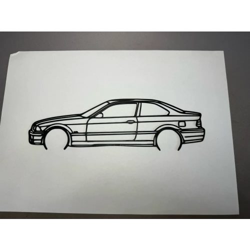 BMW E46 M3 faldekoráció