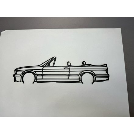 BMW E30 Cabrio faldekoráció