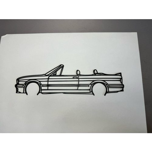 BMW E30 Cabrio faldekoráció