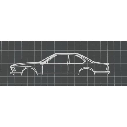 BMW 635 CSL faldekoráció