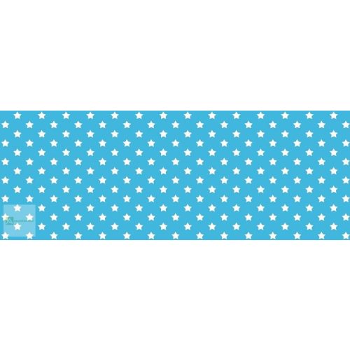   Kék csillagos fólia, bútorfólia, öntapadós tapáta 45 cm