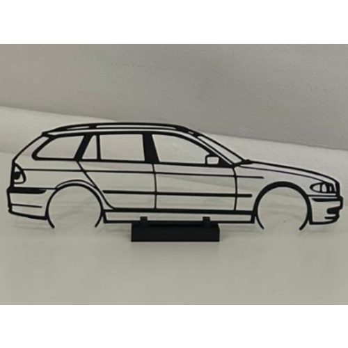 BMW E46 touring faldekoráció