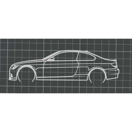 BMW E92 335 Coupe faldekoráció