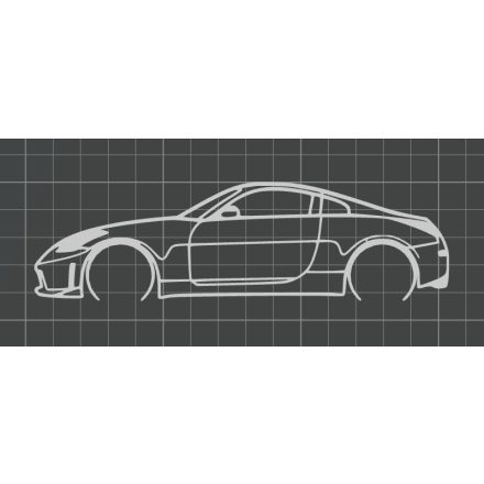 Nissan 350Z faldekoráció