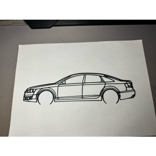 Audi A6 2006 faldekoráció