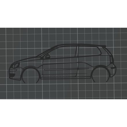 VW Polo 9N3 faldekoráció