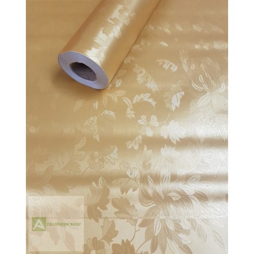 Öntapadó tapéta antik fényes arany