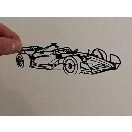 Forma-1 faldekoráció