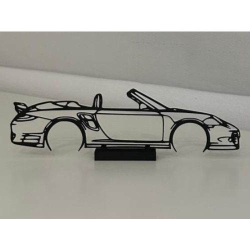 Porsche 911 Cabrio 997 faldekoráció