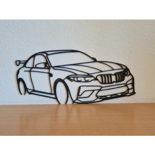 BMW M2 F22 faldekoráció