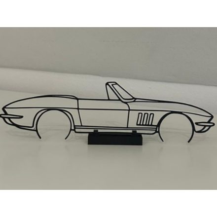 Chevrolet Corvette Convertible 1966 faldekoráció