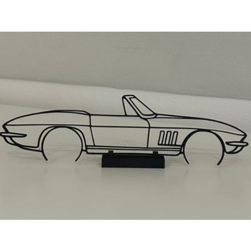 Chevrolet Corvette Convertible 1966 faldekoráció