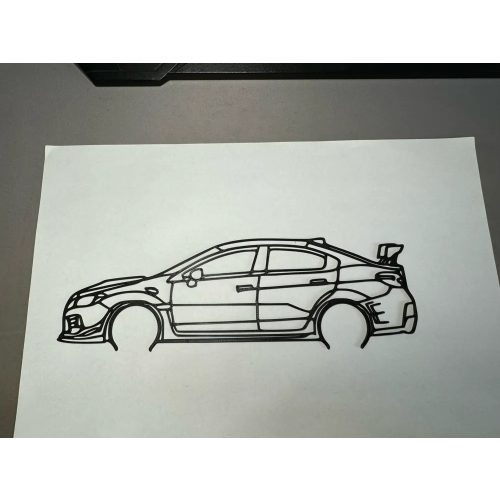Subaru Impreza WRX faldekoráció