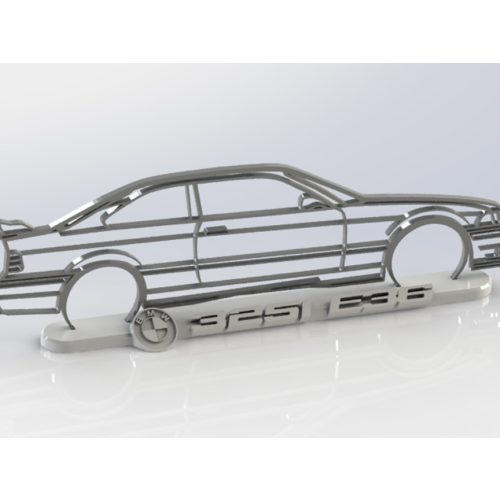 BMW E36 faldekoráció