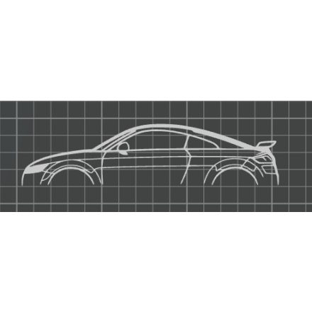 Audi TT RS faldekoráció