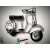 Vespa  faldekoráció