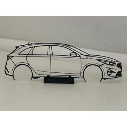 Kia Ceed faldekoráció