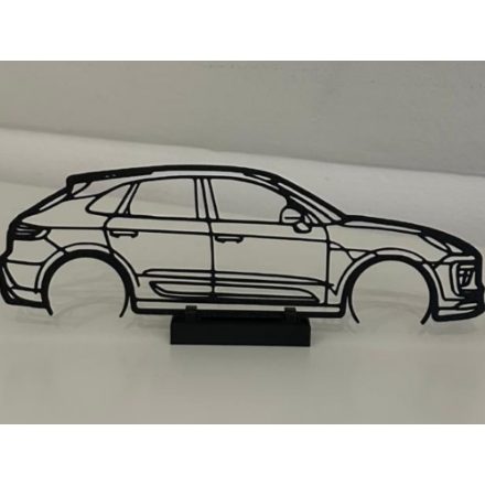 Porsche Macan faldekoráció