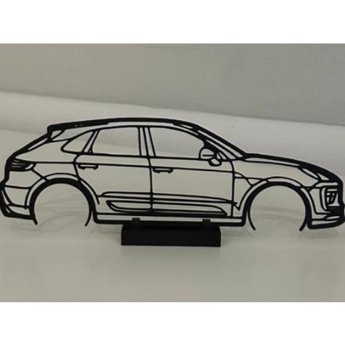 Porsche Macan faldekoráció