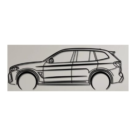 BMW X3 faldekoráció