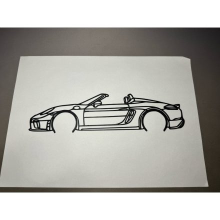 Porsche 718 Spyder faldekoráció