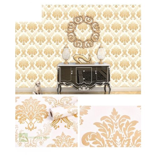 Öntapadó tapéta vintage arany