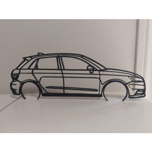 Audi A1 faldekoráció