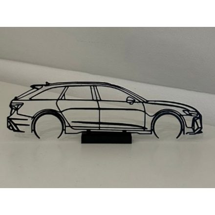 Audi RS6 faldekoráció