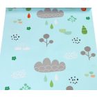 Öntapadó tapéta gyerek mintás,  10 méteres tekercsben