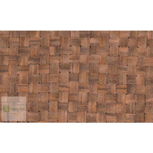   Sötét gyékény minta fólia, bútorfólia, öntapadós tapéta 45 cm