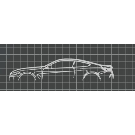 BMW M8 faldekoráció