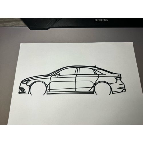 Audi A3 2015 limuzin faldekoráció