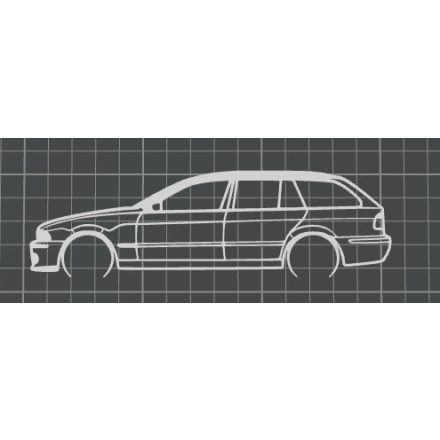 BMW E39 touring faldekoráció