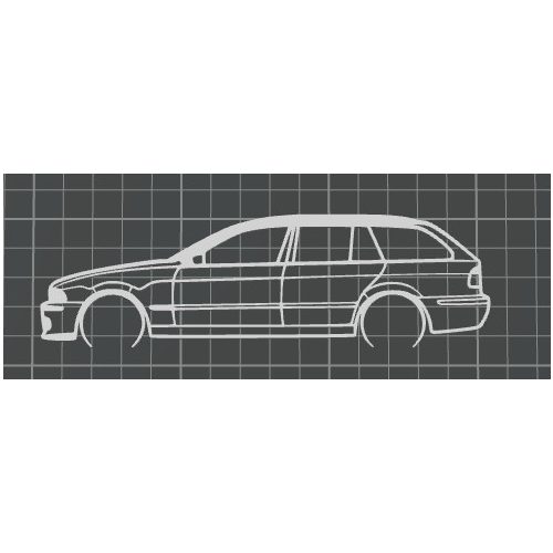 BMW E39 touring faldekoráció