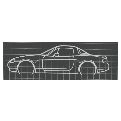 Mazda MX-5 NB faldekoráció