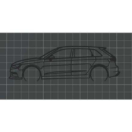 Audi A3  faldekoráció