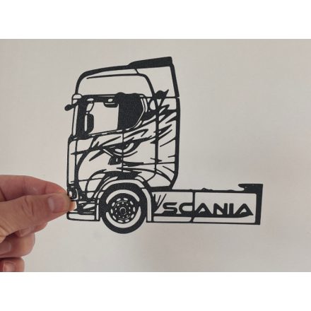 Scania faldekoráció