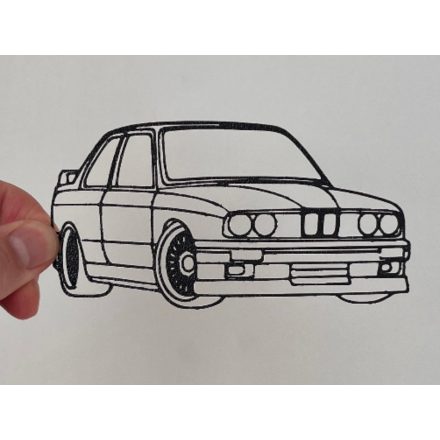 BMW E30 faldekoráció
