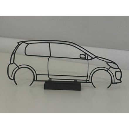 VW Up faldekoráció