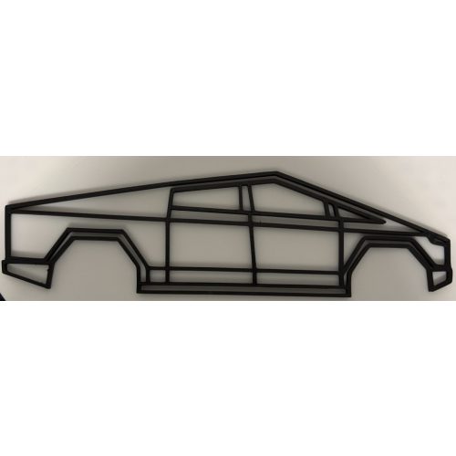 Tesla Cybertruck faldekoráció